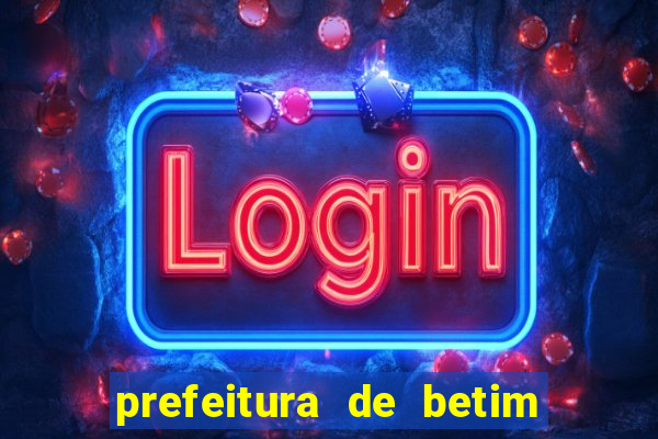 prefeitura de betim contracheque online